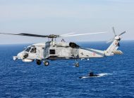 Denizkurdu tatbikatında SH-70 acil indi
