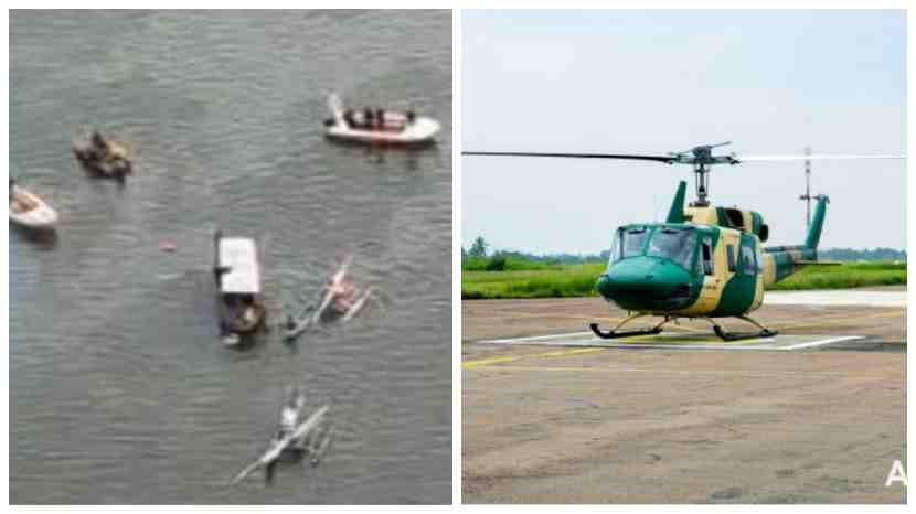 Sri Lanka Hava Kuvvetleri’nin Bell 212’si düştü