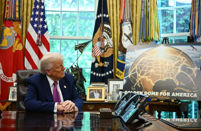 Trump üç yıl içinde “Altın Kubbe”nin kurulacağını açıkladı