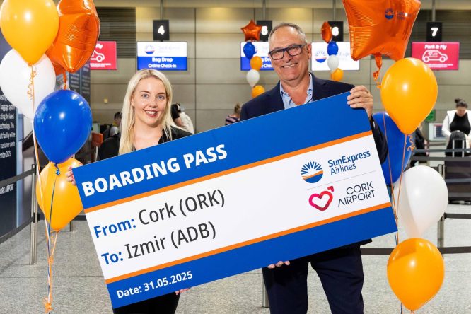 SunExpress Cork seferlerini başlattı