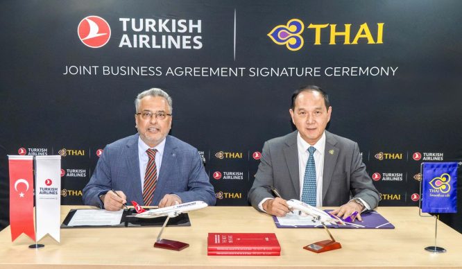 THY, Thai ile iş birliği yaptı
