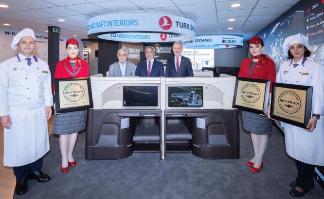 THY’ye Skytrax’ten 3 ödül