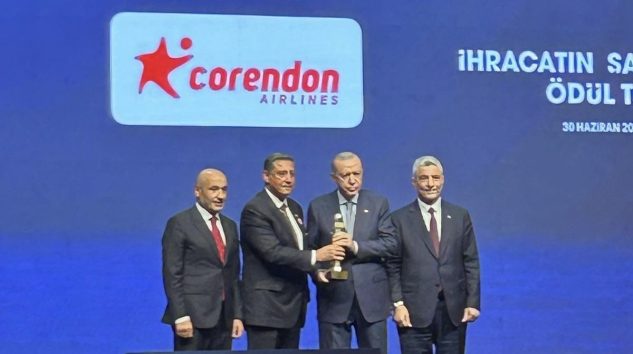 Corendon ihracat şampiyonları arasında
