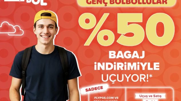 Pegasus Genç Bılbollulara yüzde 50 indirimli
