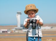 Özel günde  İGA Spotter Alanı fotoğraf severlerle doldu