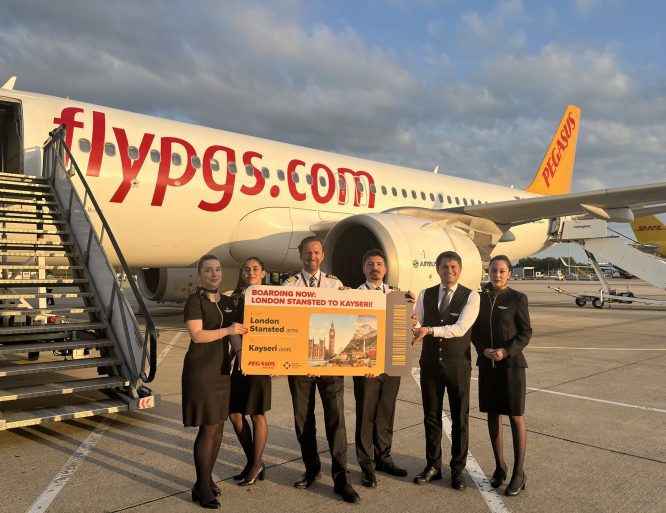 Pegasus artık Anadolu’dan Londra’ya uçacak