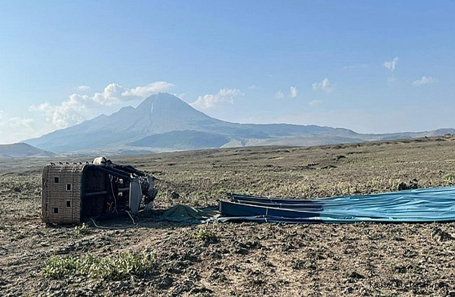 Aksaray’da balon kazası; 1 kişi hayatını kaybetti