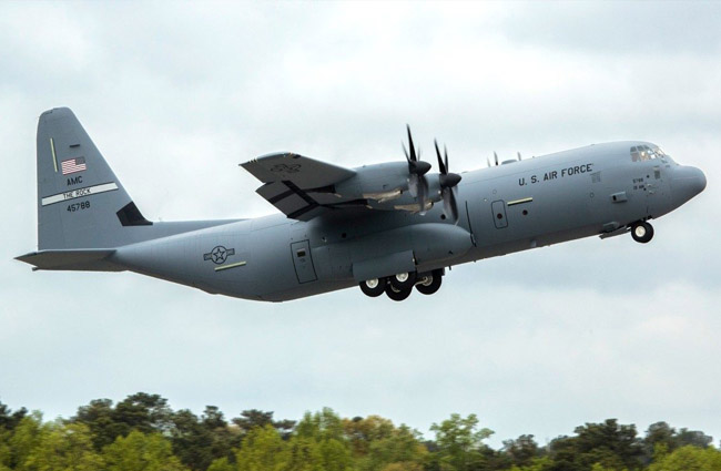 ABD ordusunun C-130J’u acil indi