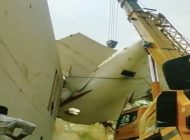 Hindistan’da B787 Dreamliner’ın enkazı kaldırılıyor