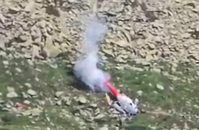 İsviçre Valais’te helikopter döştü; 1 kişi hayatını kaybetti