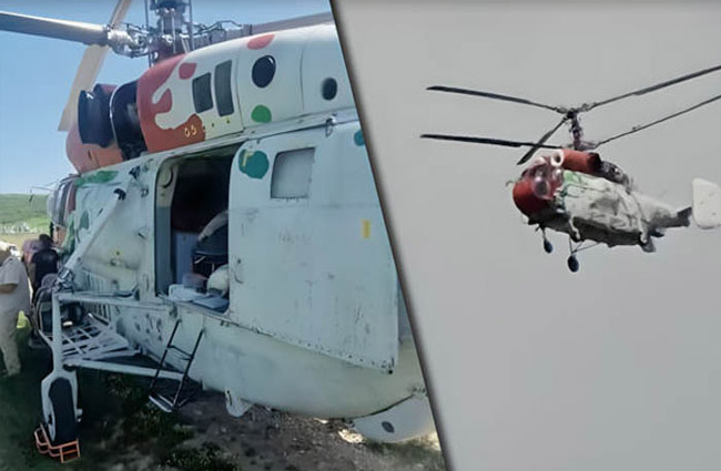 Moldova’da Kamov KA-32 acil indi