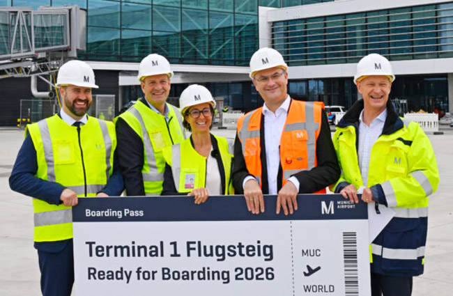 Münih Havalimanı, Terminal 1 genişletiliyor
