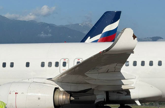 Rusya Soçi Havalimanı’nda iki B737 çarpıştı