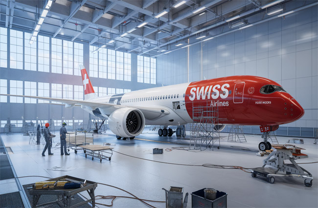 SAS’ın filosundaki A350’ler Lufthansa Technic’e emanet