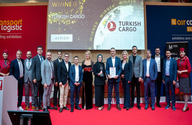 Turkish Cargo’ya “Yılın Küresel Hava Kargo Taşıyıcısı” ödülü