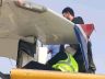 Yemenia Airways’in A320 uçağına apron aracı çarptı