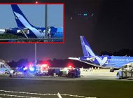 B787 park halindeki A220’ye çarptı