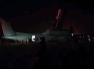 Ethiopian Airlines’ın DHC-8-400’ü inişte pistten çıktı