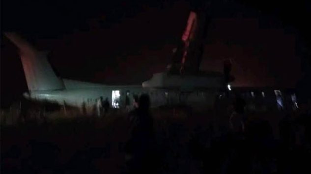 Ethiopian Airlines’ın DHC-8-400’ü inişte pistten çıktı