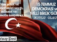 Sektör temsilcilerinin 15 Temmuz mesajları