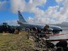 Pistten çıkan P-8A Poseidon hurdaya çıktı
