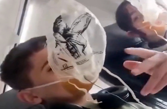 Kabin basıncı düşünce maskeler açıldı