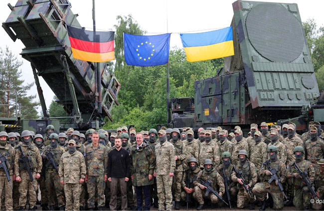 Almanya Ukrayna’ya üç Patriot sistemi gönderdi