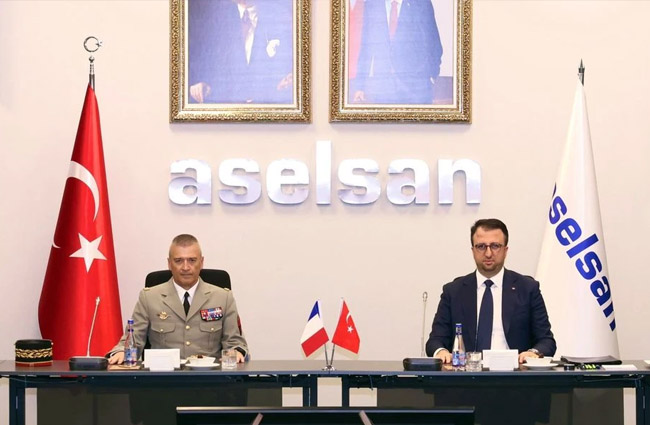 Fransa Genel Kurmay Başkanı’ndan Aselsan’a ziyaret