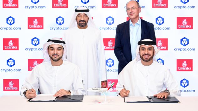 Emirates, Crypto.com ile ahlaşma imzaladı