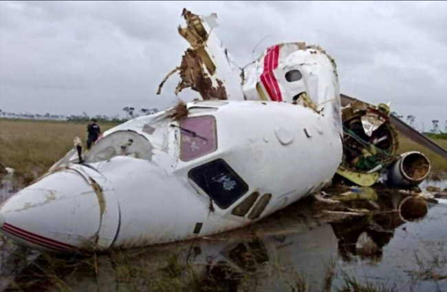 Honduras’ta BAe-125-700A tipi uçak düştü