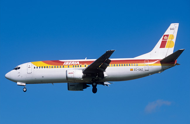 Iberia’nın A320-200’ü türbülansa girdi