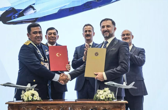 IDEF 2025’TE Endonezya’ya 48 adet KAAN imzası attı