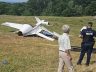 Romanya Orastie’de ultralight tipi uçak düştü