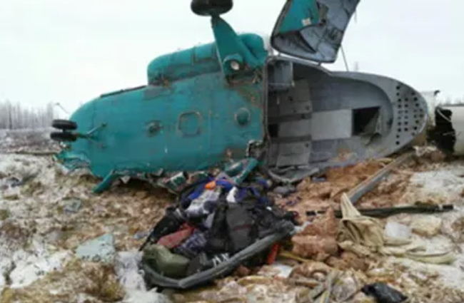 Rusya’da Mi-8 düştü; beş kişi hayatını kaybetti