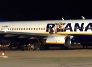 Ryanair uçağında yangın alarmı
