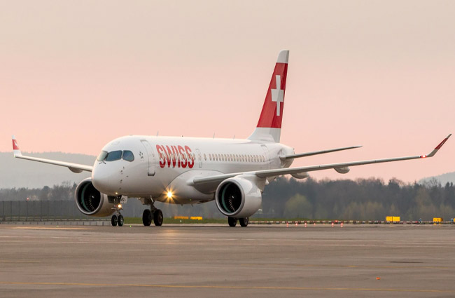 Swiss Havayolu’nun A220 uçağı havada arızalandı