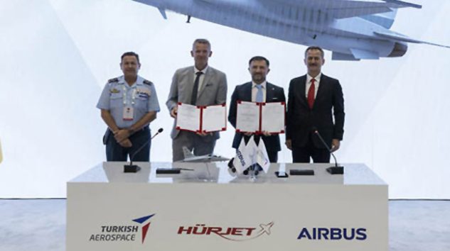 TUSAŞ Airbus ile Hürjet  anlaşması imzaladı