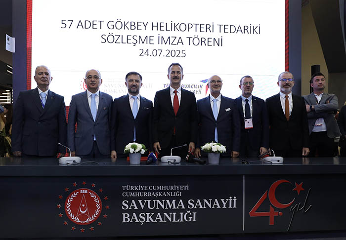 TUSAŞ ve SSB arasında 57 aedt Gökbey anlaşması