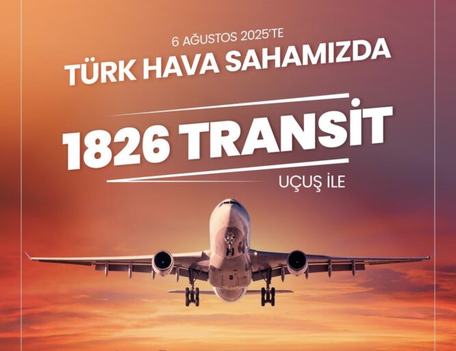 Türk Hava Sahası’nda rekor