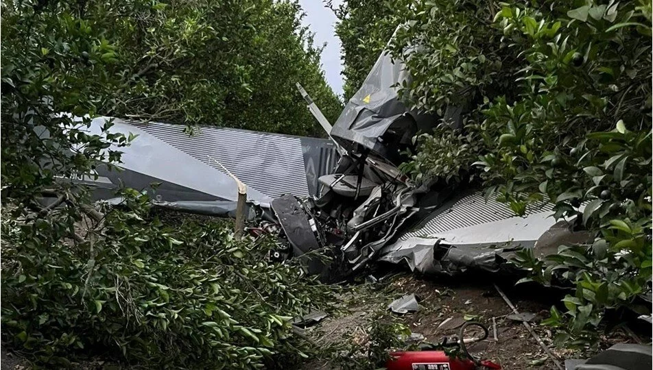 Adana’da Ultralight düştü; iki kişi yaralı kurtuldu