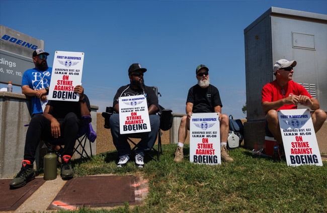 Boeing’te grev F-15 ve MQ-25’in üretimini durdurdu