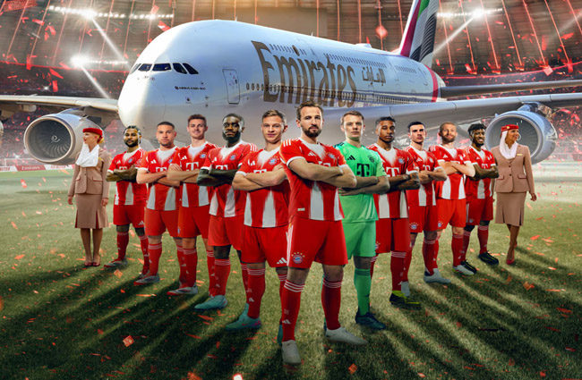 Emirates, FC Bayern Münih ile 7 yıllık sponsorluk imzaladı