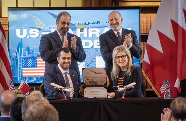 Gulf Air 12 adet B787 Dreamliner siparişi verdi