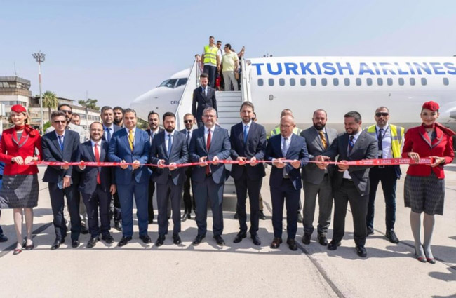 THY Halep uçuşlarına tekrar başladı