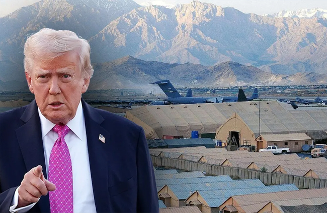 Trump Bagram Hava Üssü ile ilgili açıklama yaptı