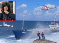 7 denizciyi kurtaran kadın pilotu bakan tebrik etti