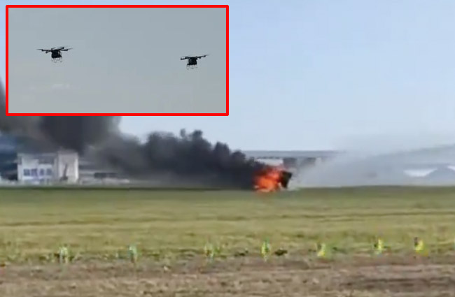 Çin Changchun’da iki eVTOL havada çarpıştı