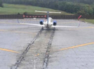 Embraer EMB-145XR pisten çıktı EMAS alanında durdu