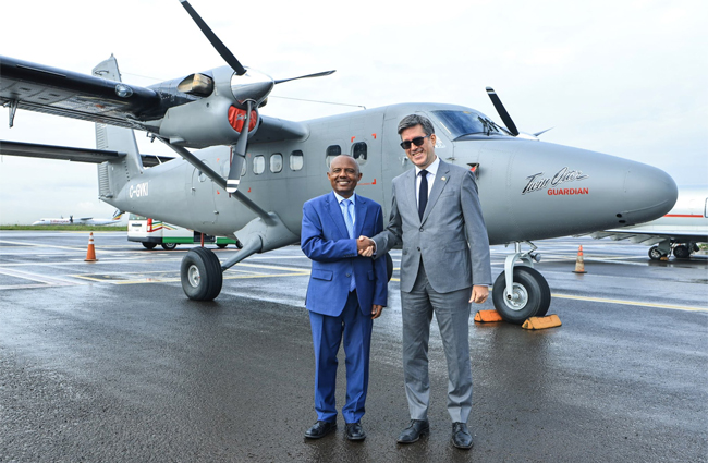 Ethiopian Airlines DHC-6 Twin Otter Classic 300-G uçağını filosuna kattı
