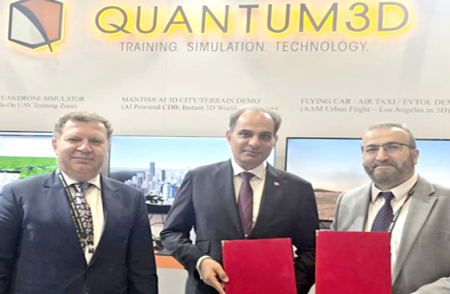 KEYVAN Havacılık Quantum3D ile Mutabakat Zaptı imzaladı